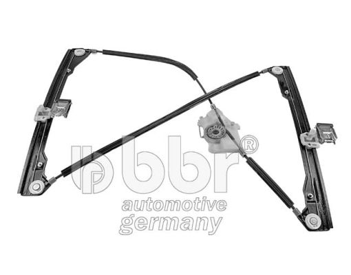 BBR AUTOMOTIVE Stikla pacelšanas mehānisms 002-40-11882